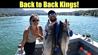 Back to Back Kings! Alaskan King Salmon Fishing - Juneau, Alaska! JUNE 2022