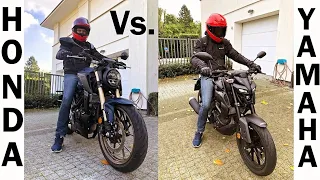 HONDA CB125R Vs. Yamaha MT-125 Test PL muzyk jeździ