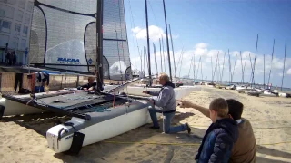 How to to rig a hobie tiger ( part 6).