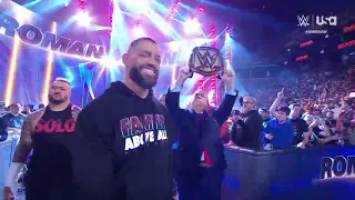 Roman Reigns Entrance - WWE Raw 4/1/2024