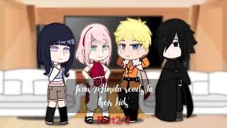 Team 7+Hinata/Boruto adults reacts to their kids || part 2/2 (read desc.)