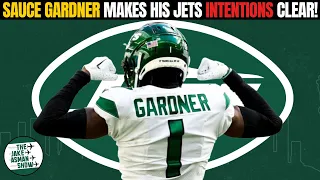 Reacting to New York Jets star Sauce Gardner's BOLD statement about his future with team!