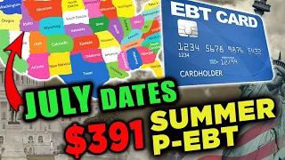 PANDEMIC EBT: NEW STATES FOR JULY, $500 CHILD TAX CREDIT, Energy Assistance, $391 SUMMER PEBT