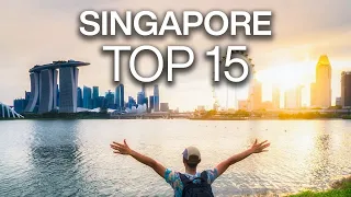 Top 15 things to do in SINGAPORE | Singapore Nightlife 4K
