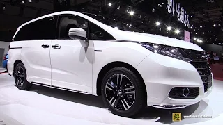 2016 Honda Odyssey Sport Hybrid - Exterior and Interior Walkaround - Debut at 2015 Tokyo Motor Show