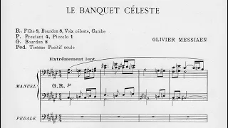 Messiaen, Olivier (1928): Le banquet céleste [version originale] — Olivier Messiaen