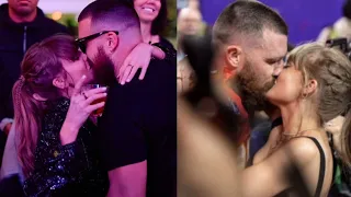 Taylor Swift and Travis Kelce Obsessing Over Each Other At The Superbowl For 3 minutes straight...