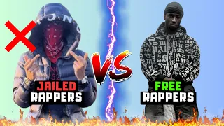 UK DRILL: JAILED RAPPERS VS FREE RAPPERS 2