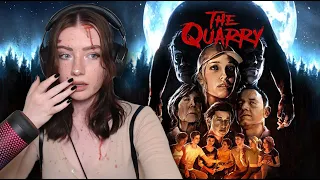 ULTIMATE UNTIL DAWN FAN'S BLIND PLAYTHROUGH OF THE QUARRY (FULL GAME)