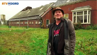 Funny, a farm without a roof - 'My farm has no more roof, hahaha!' - RTV Noord
