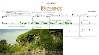 The Lord Of The Rings: "Concerning Hobbits" by Howard Shore (Score reduction) (old version)