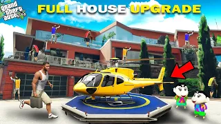 GTA 5 : Franklin Shinchan & Pinchan Full Ultimate Premium Luxury House Upgrade GTA 5 IN TAMIL