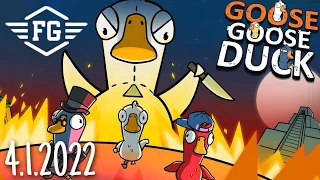 Goose Goose Duck | 4.1.2022 | @FlyGunCZ ft. @Herdyn @Artixik @HaiseT @Conducteir77 a další