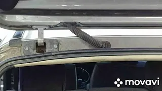 Регулировка крышки багажника VW Пассат б3