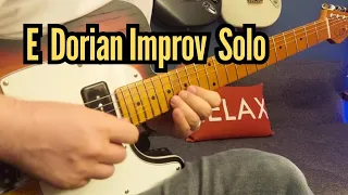 E Dorian Improv Guitar Solo