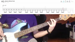 Lag Wagon -  Alien 8  and Making Friends (Bass Cover)