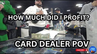 Dealer Perspective at the Philly Card Show- $5000 Cash in Sales/Day 1