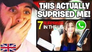 Brit Reacts to 7 Everyday Differences That SURPRISED Me in the US | Feli from Germany