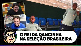 CAZÉ E BELTRÃO VÃO AO DELÍRIO COM OS MOLEQUES MAIS RESENHAS DA SELEÇÃO SUB-20