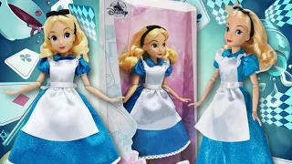 Alice in Wonderland 🎩☕️ Disney Store Classic Doll Unboxing / Review 🃏🐛🫖