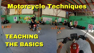 Teaching Basic Motorcycle Techniques to a Zero Knowledge Rider