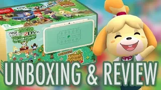 New Nintendo 2DS XL: Animal Crossing Edition UNBOXING + REVIEW