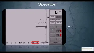 How to operate Echo sounder