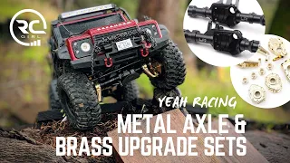 SHOULD YOU WEIGHT YOUR TRX-4??  |  Yeah Racing Metal Axle & Brass Upgrade Sets