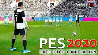 PES 2020 - Free Kick Compilation #1 HD 1080P 60FPS