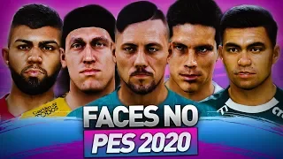 FACES dos TIMES BRASILEIROS no PES 2020