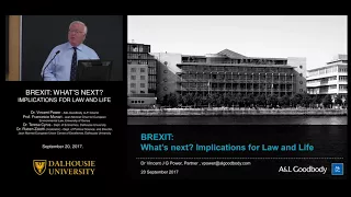 Brexit Panel: What's Next?  Implications for Law & Life