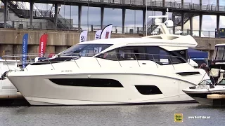 2017 Sea Ray 460 Sundancer Yacht - Walkaround - 2017 Montreal In Water Boat Show