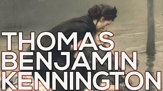 Thomas Benjamin Kennington: A collection of 47 paintings (HD)