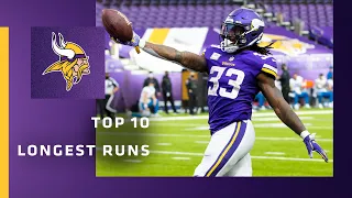 Dalvin Cook's Top 10 Longest Runs From the 2020 NFL Season | Minnesota Vikings