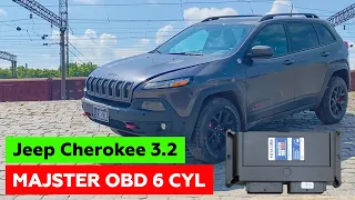 Установка ГБО на Jeep Cherokee 3.2 2017 года. Система MAJSTER 6 OBD.