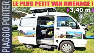 Piaggio Porter, un van miniature aménagé en camping-car par Yatoo !