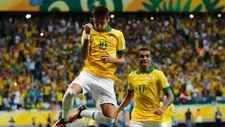 Neymar Jr - World Cup 2014 Goals & Skills | HD