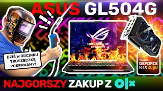 OSZUST z OLX Sprzedał "SPRAWNEGO" Laptopa Za 3000 ZŁ! #ASUS GL504G z i7-8750H + RTX2060