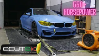 BMW F82 M4 ECUTEK DYNO TUNE! 600WHP!!!!