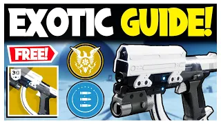 How To Get The HALO MAGNUM Exotic Sidearm! (Forerunner) | Destiny 2 Exotic Weapon Guide