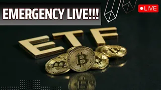 [EMERGENCY LIVE!!]🚨MARKET-UPDATE🚨FAT FINGER DI MARKET CRYPTO | FAKE NEWS BTC ETF SPOT | BTC ANALYSIS