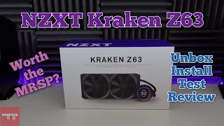 NZXT Kraken Z63 - Unbox, Install, Test & Review