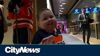 Oilers superfan Ben Stelter dies at age 6