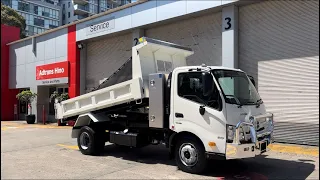 300 Series Hino Genuine 917 Factory Tipper with Toolbox Tarp Towbar Bullbar Quick Walk Through