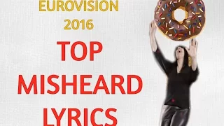 Eurovision 2016 Top Misheard Lyrics Animated: Part 1