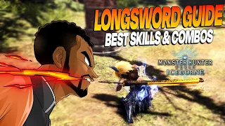 MHW Iceborne • Best Longsword Guide 2024 • Best Combos & Skills For Max Damage (How To Build)