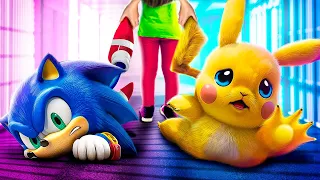 ¡Sonic The Hedgehog Salva A Pikachu De La Vida Real! ¡Mi Pokémon Ha Desaparecido!