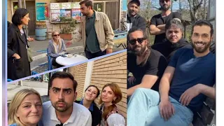 Backstage Can Yaman set time with team friends💥