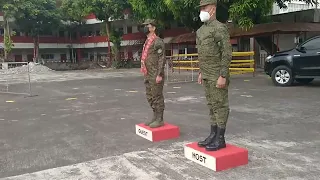 01 POGI - BC ROTC Arrival Honors ( Trooping the line )