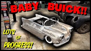 1956 Buick Mini Car - Tilting Body on Gas Shocks +Lowering the Rear